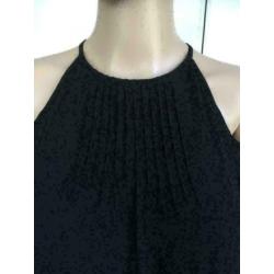 D405 Michael Kors maat XS=34 blouse top tuniek zwart
