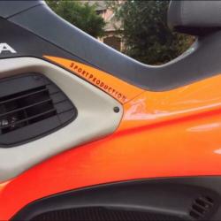 Gilera Runner SP 180 Fluor Oranje Stickerset