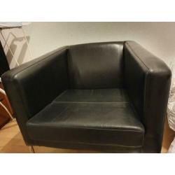 Lederen stoelen