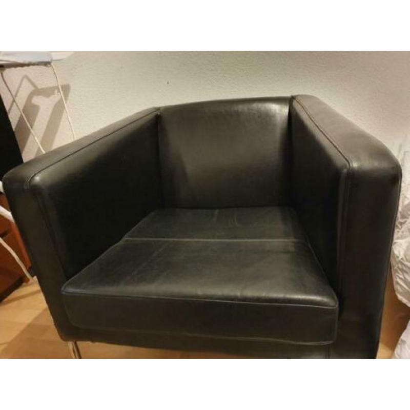 Lederen stoelen