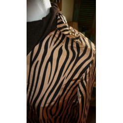 blouse satijn maat 40 42 m