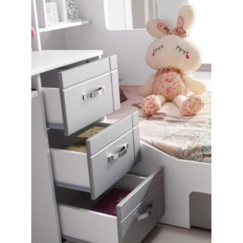 Coco | Hoogslaper | Stapelbed Bureau | Hoekstapelbed