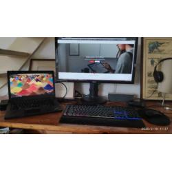 Lenovo T460P i7- Dock- Benq GW2765HT QHD