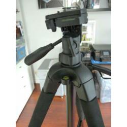 statief Cullmann primax 190 statief met 3wegkop. incl tas
