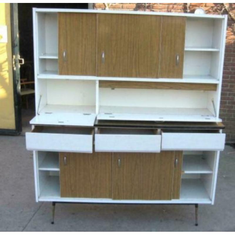 vintage formica kast / vintage