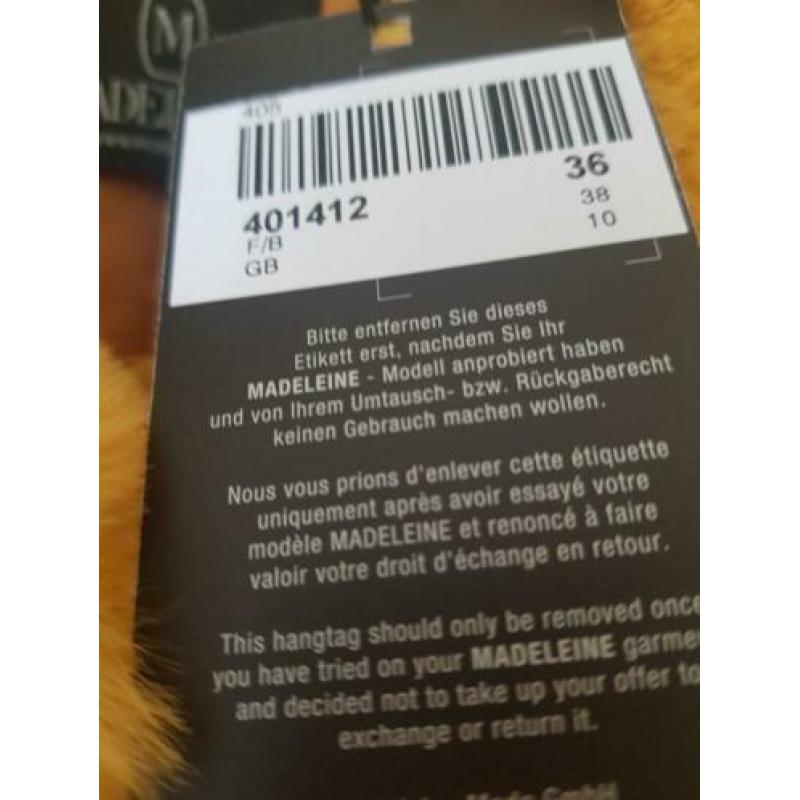 Nieuwe fake fur jas