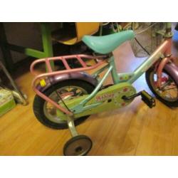 Yipeeh Meisjesfiets met Zijwieltjes