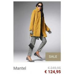 Nieuwe fake fur jas