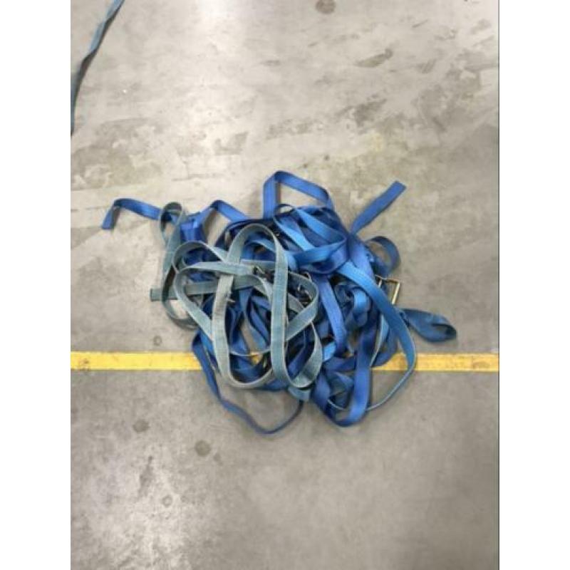 Spanbanden (5m) en windseldelen (5.5m)