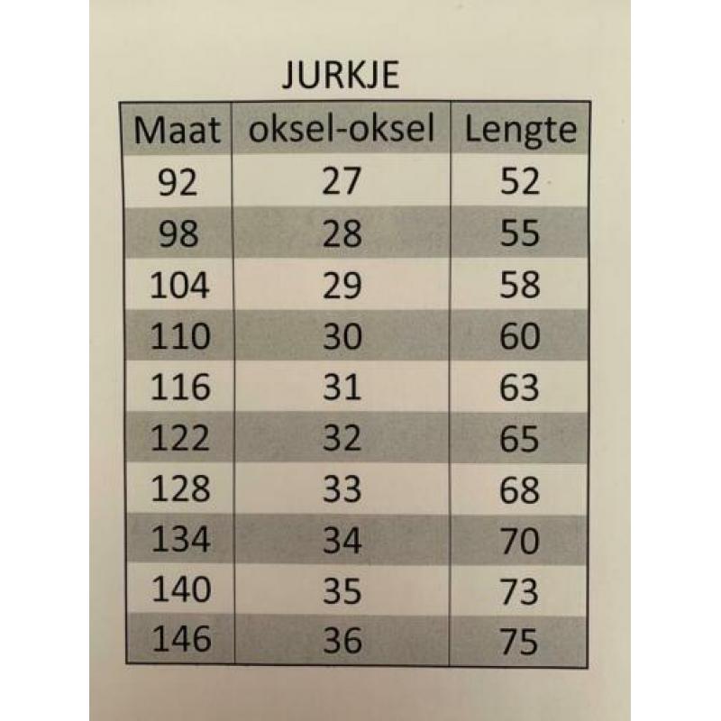 Jurkje bloemenmeisje/lotusbloem (ook met lange mouw) mt 98