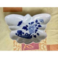 Fraaie Chinees/Chinese antiek porselein schaal,