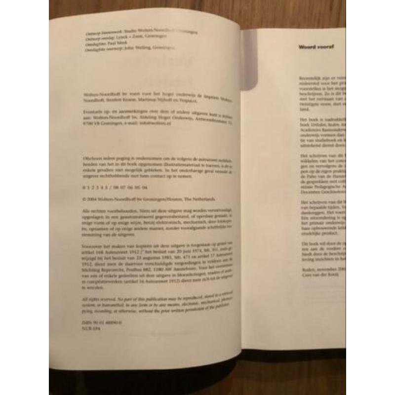 Verleden, heden, toekomst -bronnenboek -Cees v/d Kooij -pabo
