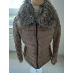 Gewateerde jas maat 38