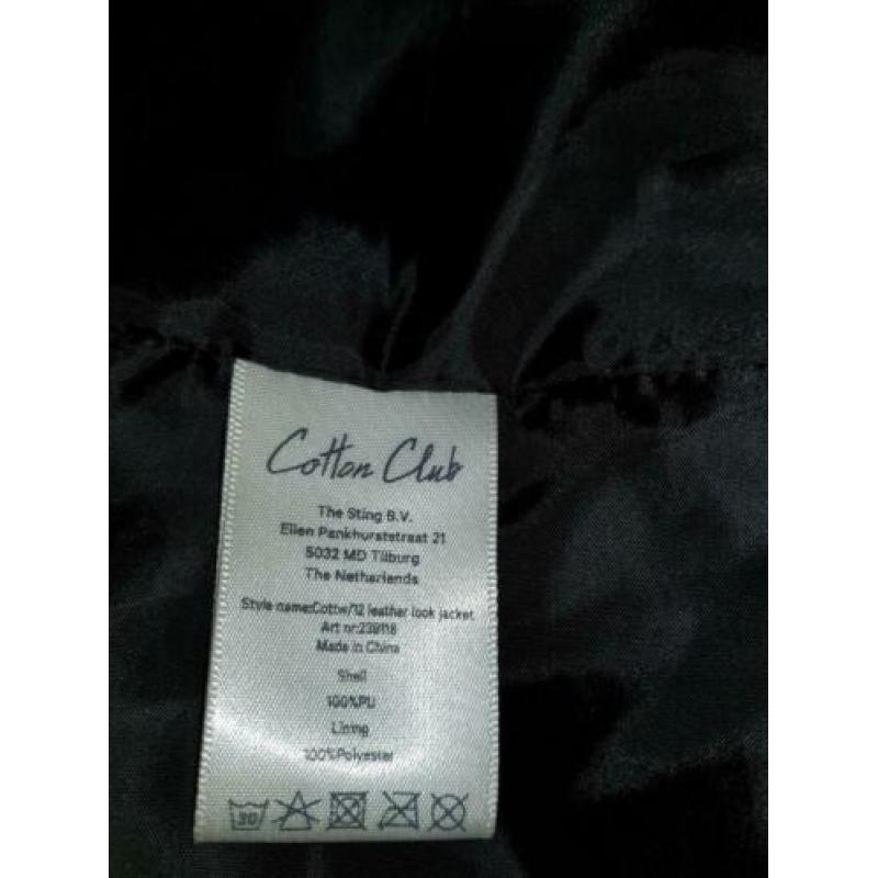 Leatherlook jasje S