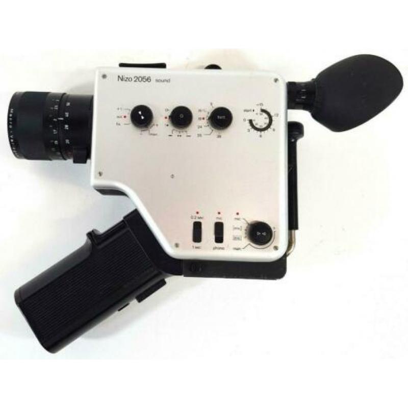Nizo 2056 8mm Film Camera Schneider Kreuznach 1.4/7-56