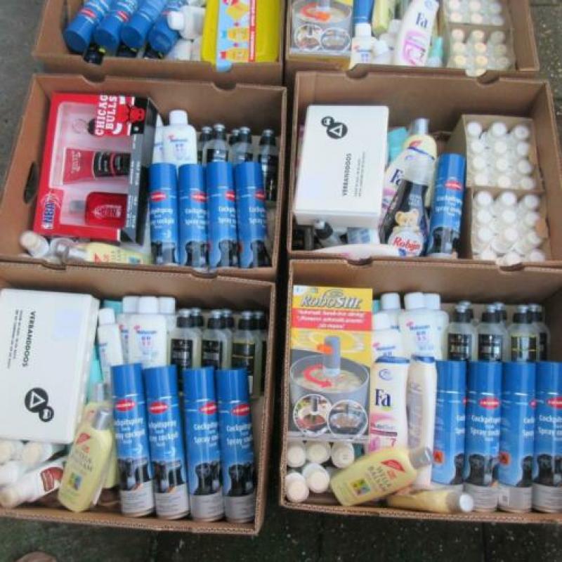 partij mix spullen div verzorgings /auto onderhoud middelen