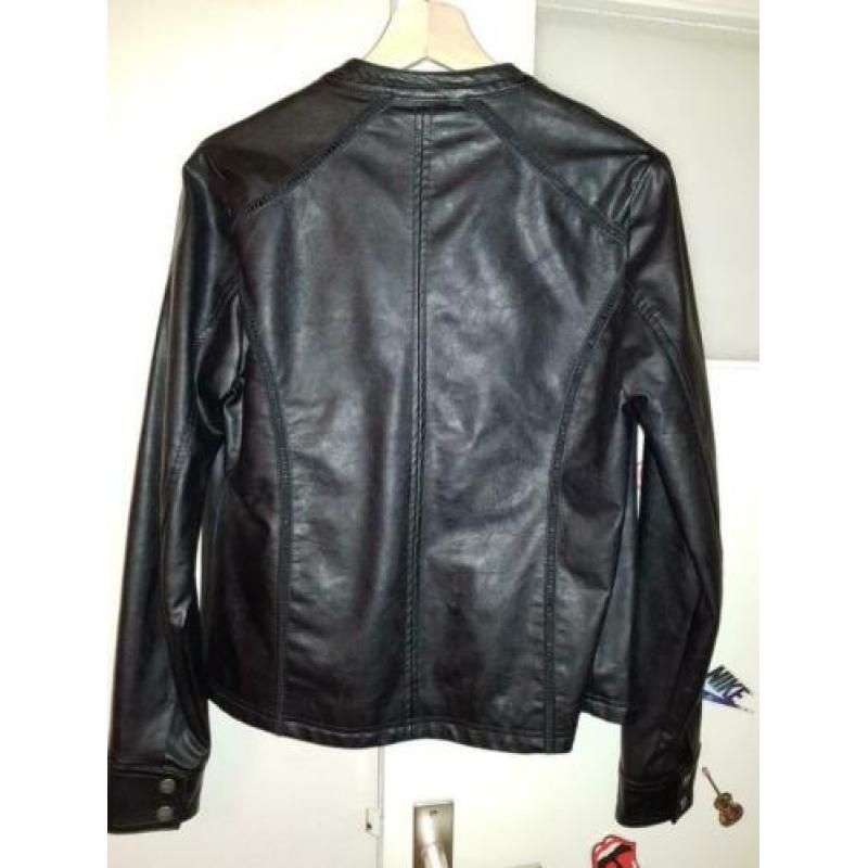 Leatherlook jasje S