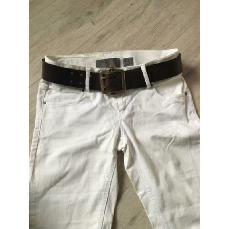 2 leren riemen maat 85 the belt silvercreek open 32