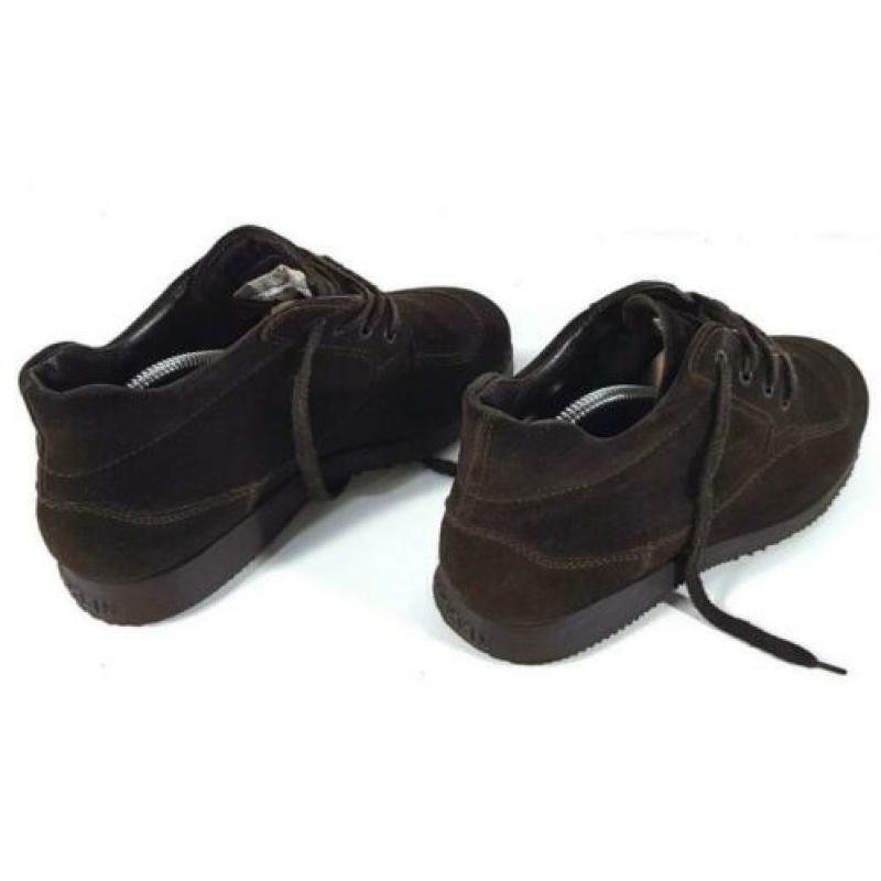 Hogan Schoenen Maat 38.5 Suede Bruin