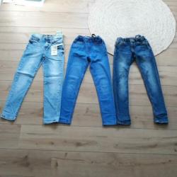3 nieuwe broeken Skinny Zara, primark, Garcia maat 140