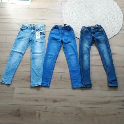 3 nieuwe broeken Skinny Zara, primark, Garcia maat 140