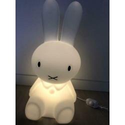 Nijntje lamp 53 cm hoog en 24 cm breed met dimmer
