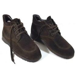 Hogan Schoenen Maat 38.5 Suede Bruin
