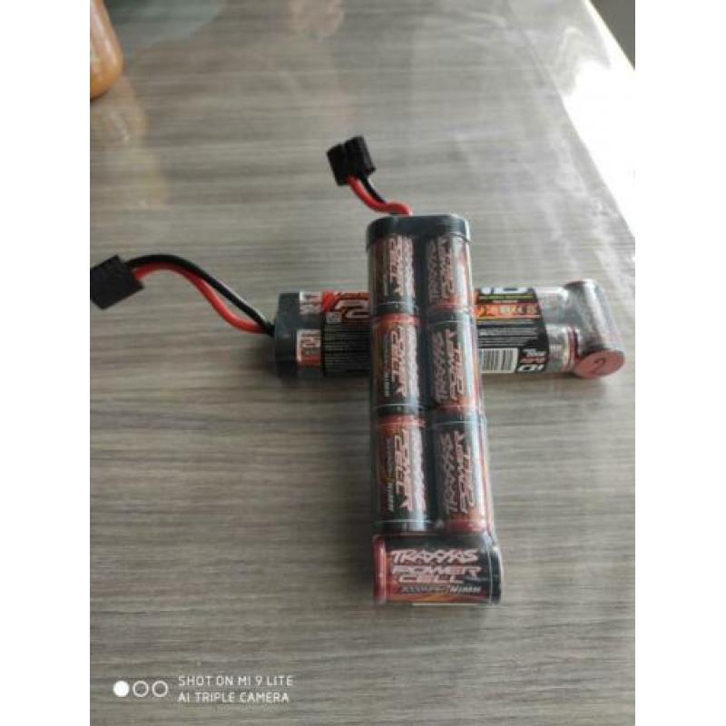 2 x Traxxas NIMH POWER CELL 8.4v / 3000 mah