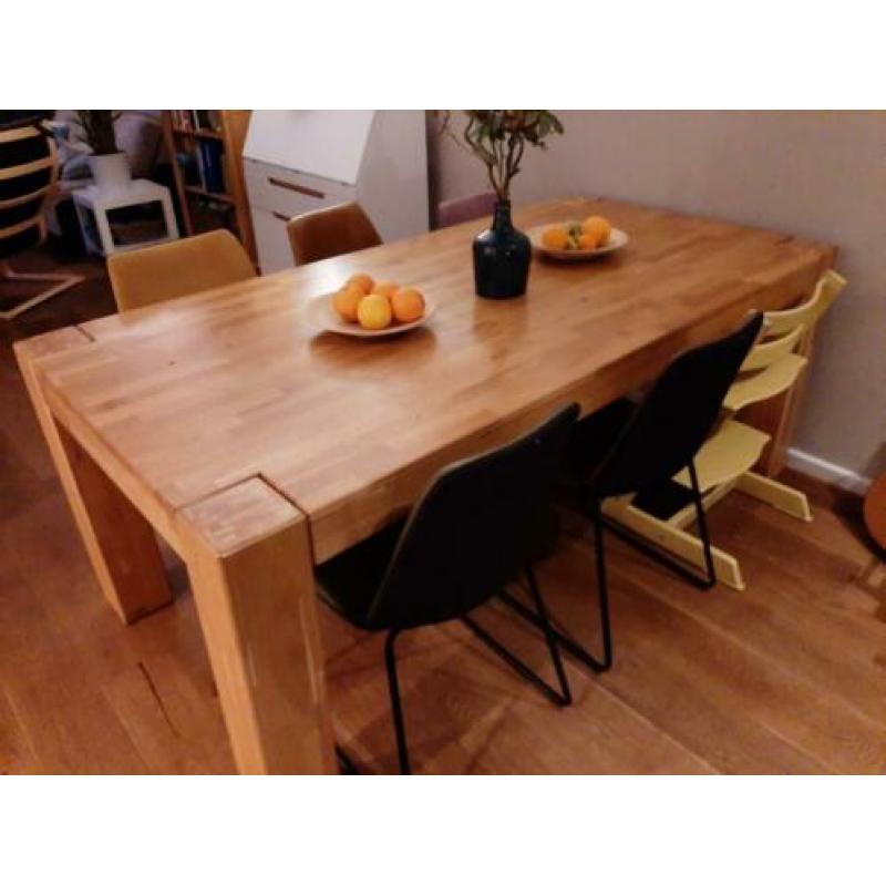 Eettafel eiken