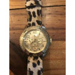 Nieuwe GUESS dames horloge met extra zwart lederen band