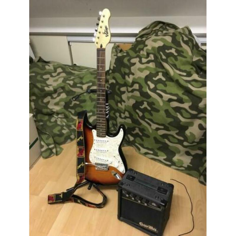 Gitaar Vintage Start + Gorilla versterker