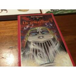 3 boeken griezelbus ,sprookjes Andersen ,Pluk redt de dieren