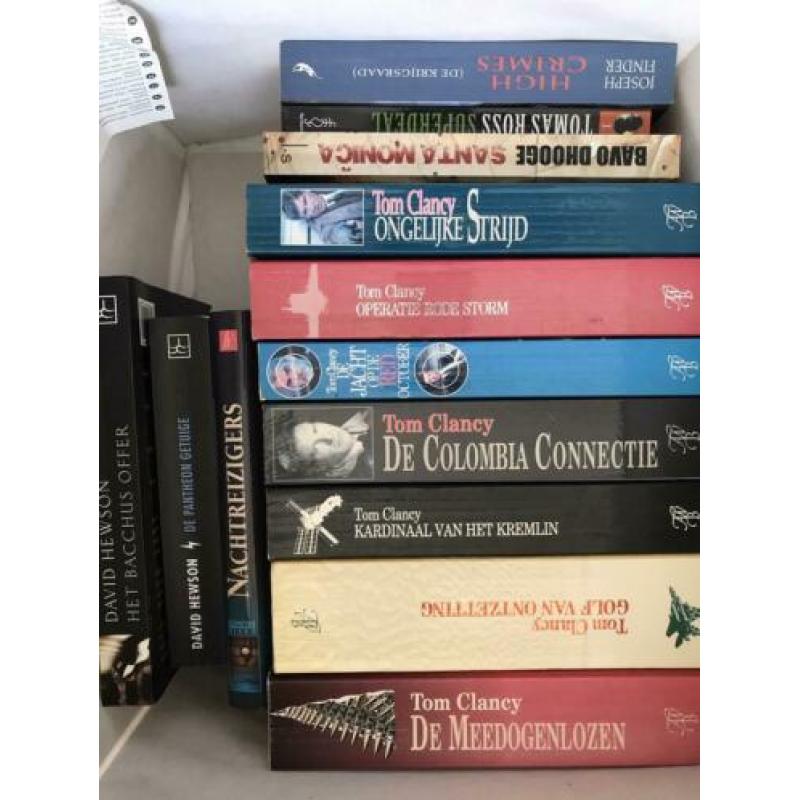 Thrillers detective autobiografie enz boeken