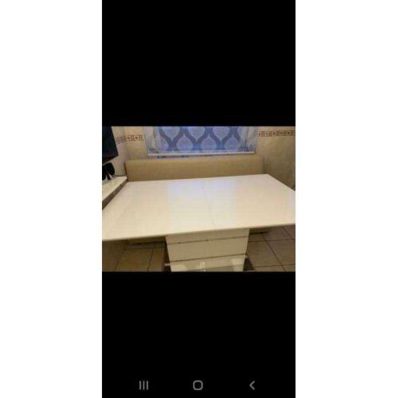 Uitklapbare eettafel !!