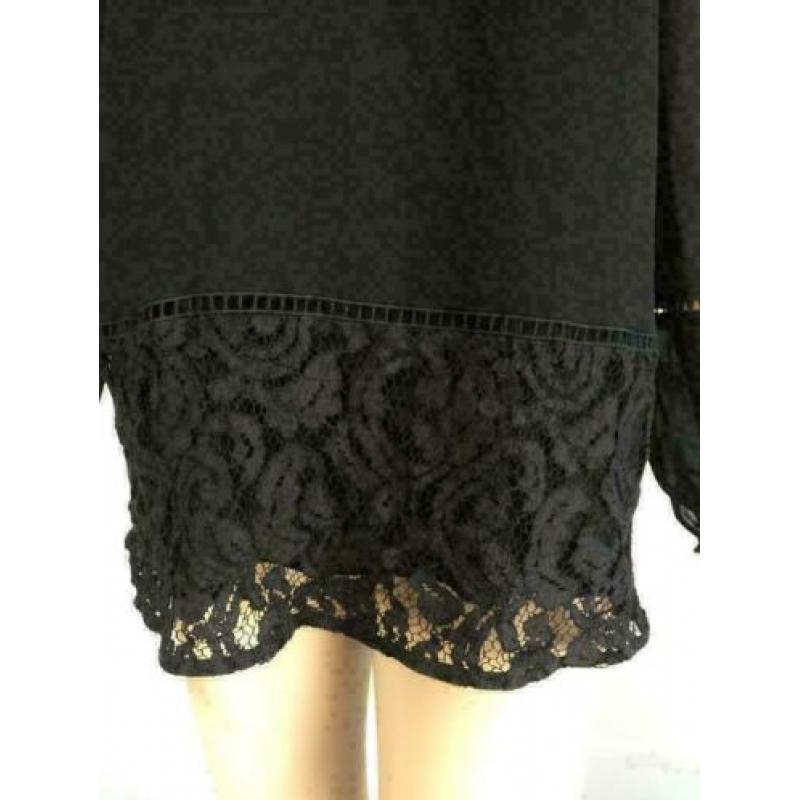 D405 Michael Kors maat XS=34 blouse top tuniek zwart