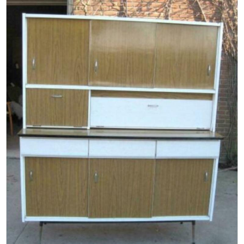 vintage formica kast / vintage