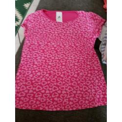 leuke tshirts maat 116, 1.25 pst