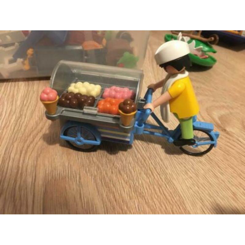 Playmobil ijsco karretje