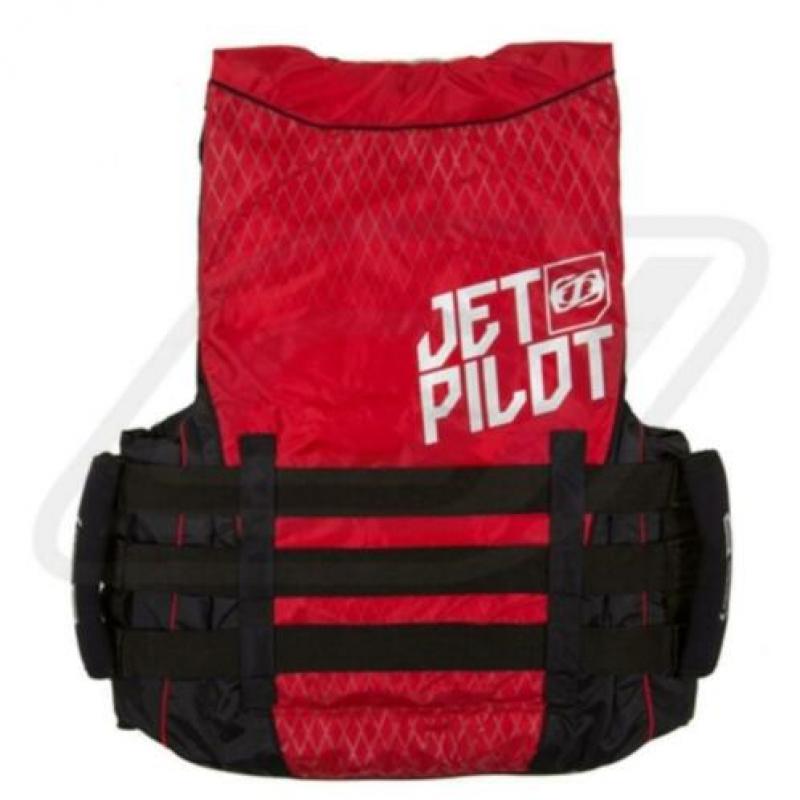 JETPILOT Strike 50N Nylon vest JA6201E Red S/M 40% korting!