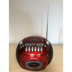Radio cd en cassette speler