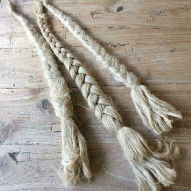 3 vlechten van vlas
