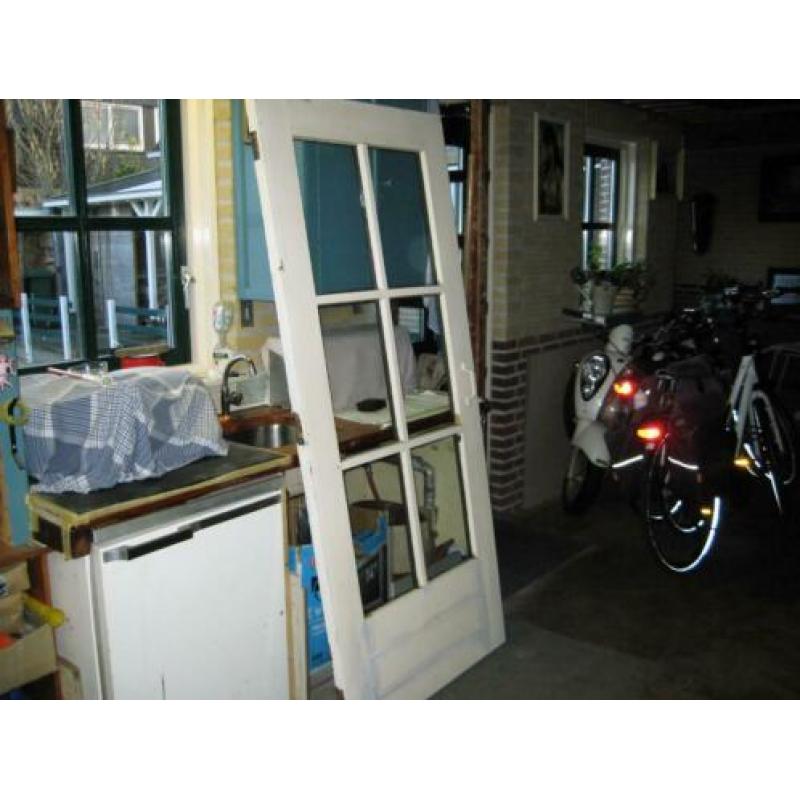 hardhouten deur