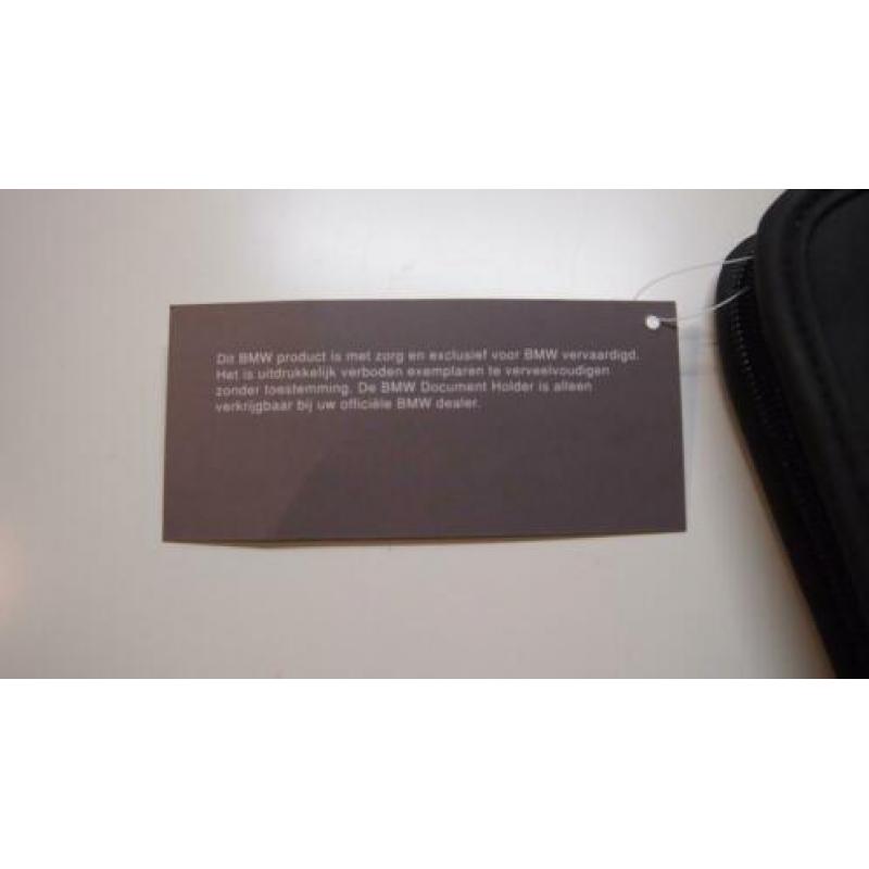 Luxe auto BMW 35cm DOCUMENT HOLDER tablet tas emaille logo
