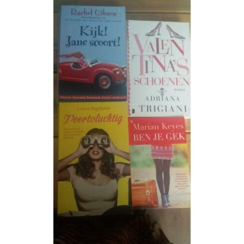 10 boeken oa Sophie Kinsella, Jill Mansell,