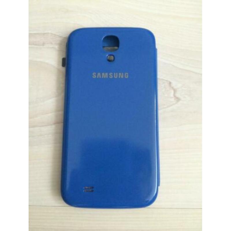 Samsung Galaxy S4 i9505 S View Flip Cover Lichtblauw
