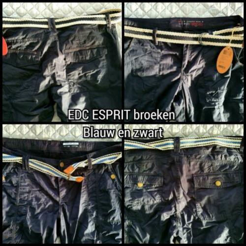 2 nieuwe edc ESPRIT broeken maat 44 lengtemaat 34