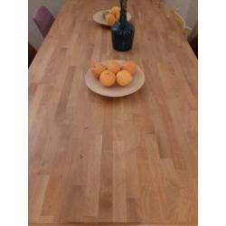 Eettafel eiken