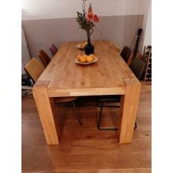 Eettafel eiken