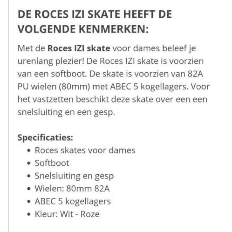 Roces Izi maat 38