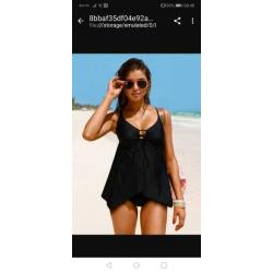 Gekleurde tankini mt 42 (nieuw!)